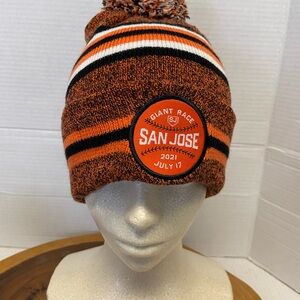 San Jose SF Giants July 17 2021 Race GIANTS Race Marathon Beanie